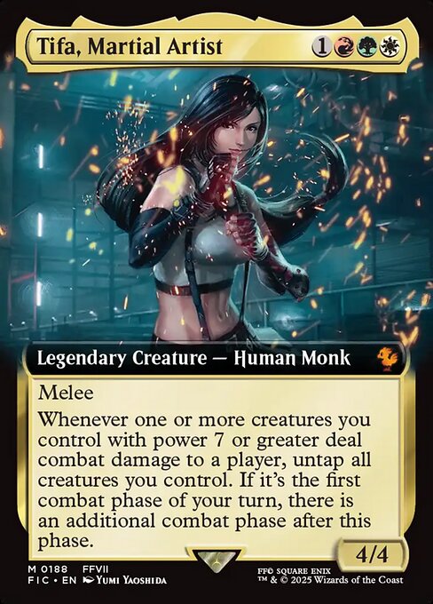 Tifa, Martial Artist (FIC 188) [Final Fantasy Commander]