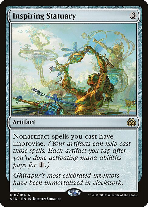 Inspiring Statuary (AER 160) [Aether Revolt]
