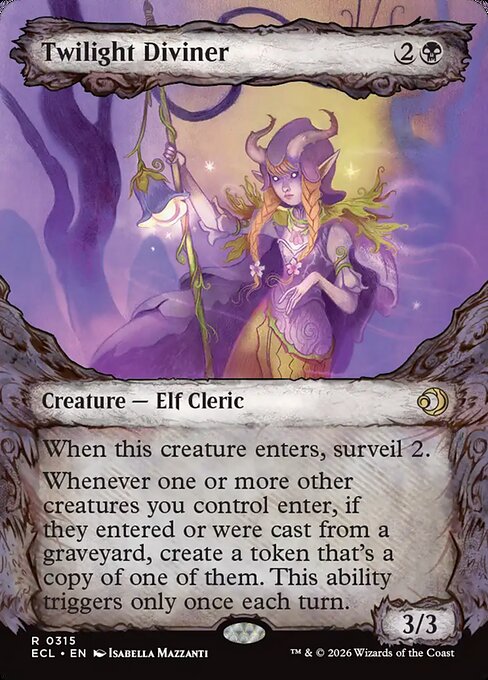 Twilight Diviner (ECL 315) [Lorwyn Eclipsed]