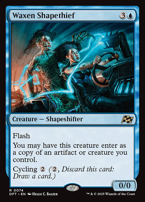 Waxen Shapethief (DFT 74) [Aetherdrift]