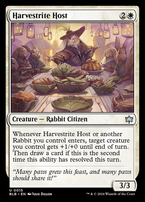 Harvestrite Host (BLB 15) [Bloomburrow]