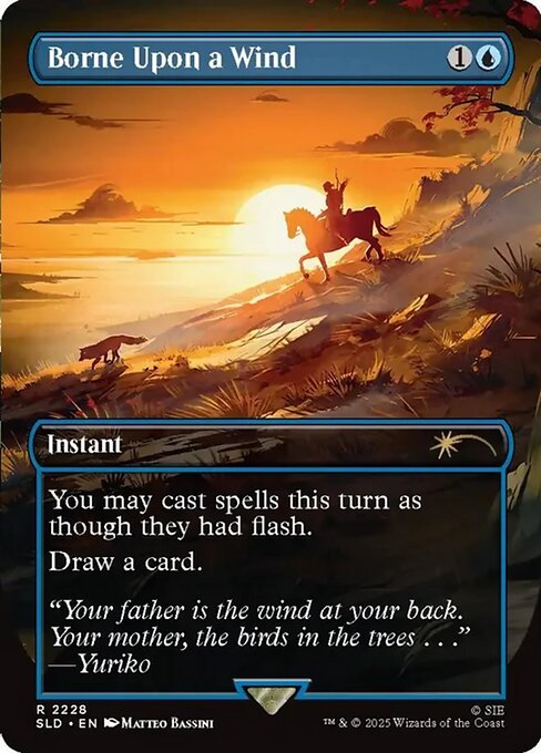 Borne Upon a Wind (SLD 2228) [Secret Lair Drop]