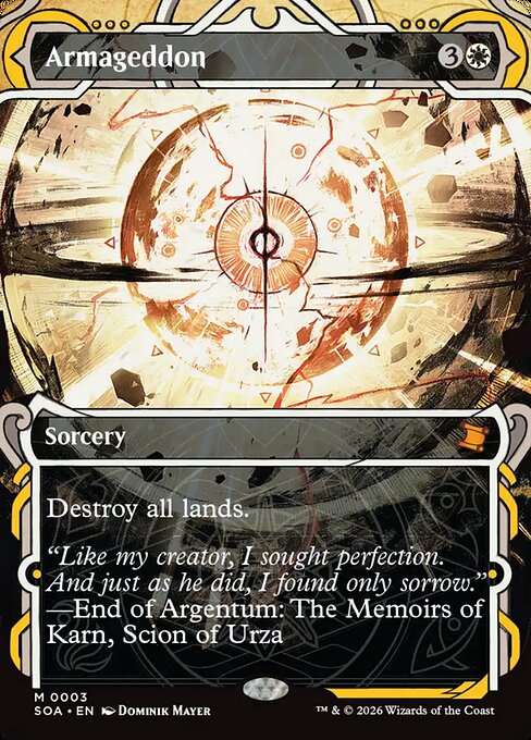 Armageddon (SOA 3) [Secrets of Strixhaven Mystical Archive]