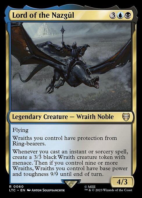 Lord of the Nazgûl (LTC 60) [Tales of Middle-earth Commander]