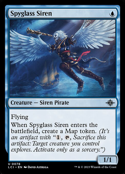 Spyglass Siren (LCI 78) [The Lost Caverns of Ixalan]