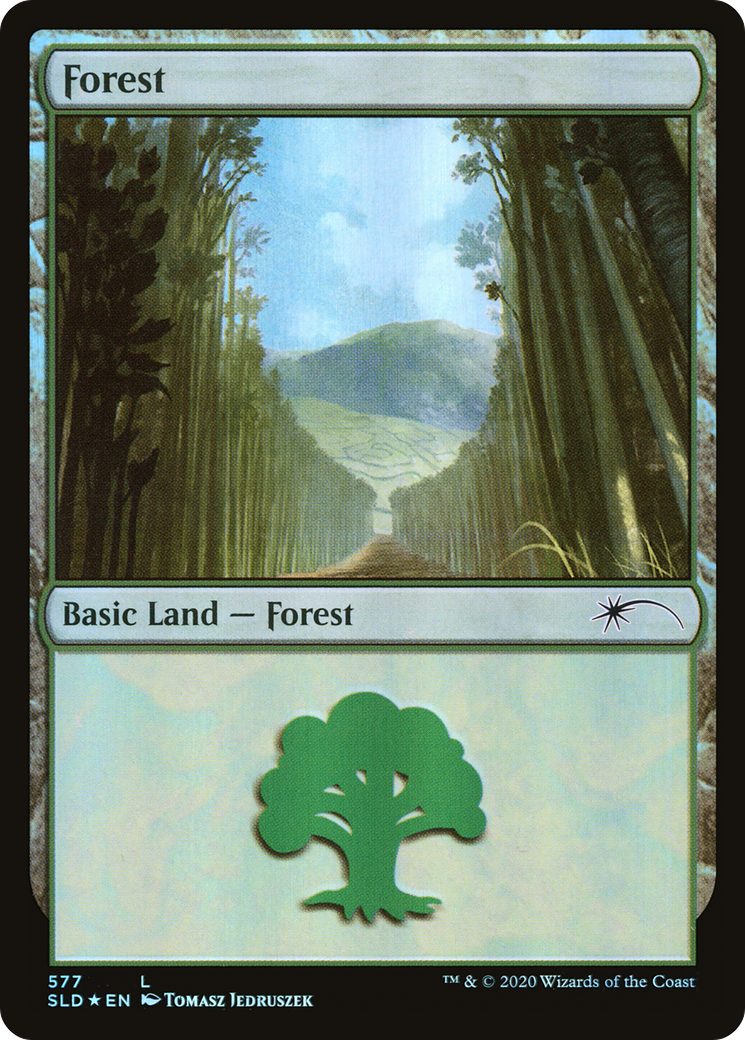 Forest (Walls) (577) [Secret Lair Drop Promos]