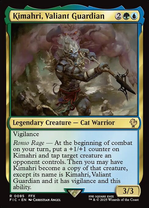 Kimahri, Valiant Guardian (FIC 85) [Final Fantasy Commander]