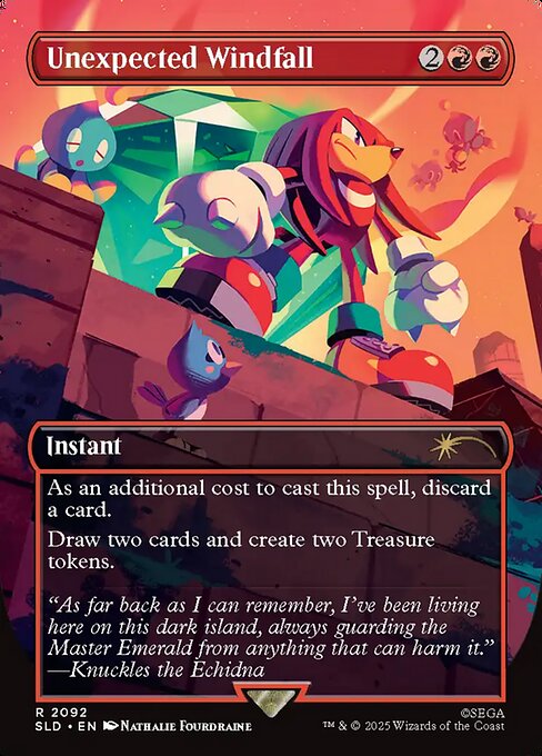 Unexpected Windfall (SLD 2092) [Secret Lair Drop]