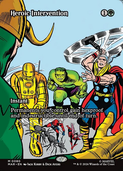 Heroic Intervention (MAR 80) [Marvel Universe]