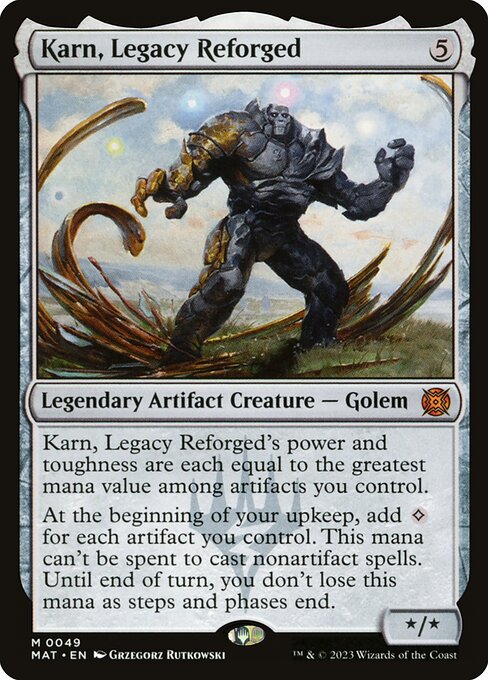 Karn, Legacy Reforged (MAT 49) [March of the Machine: The Aftermath]