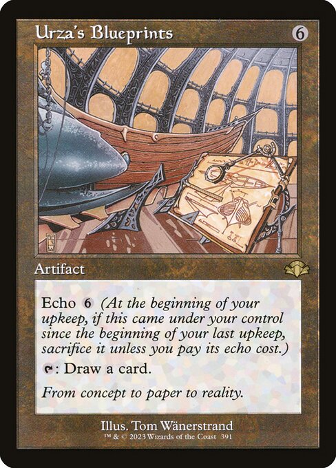 Urza's Blueprints (DMR 391) [Dominaria Remastered]