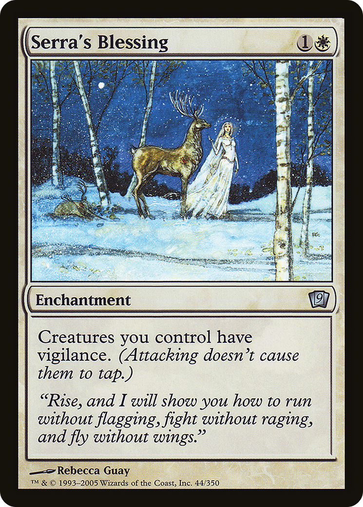 Serra's Blessing [Ninth Edition]