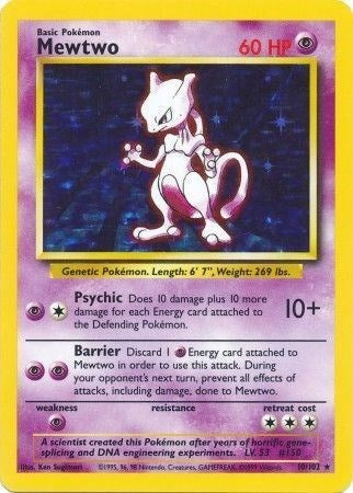 Mewtwo (BS 010/102) [Base Set]