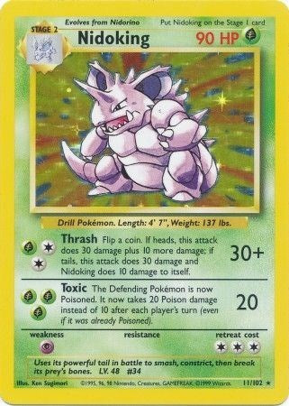 Nidoking (BS 011/102) [Base Set]