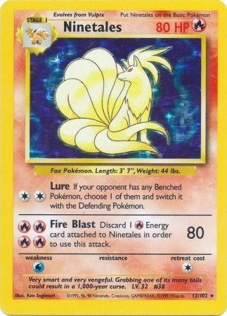 Ninetales (BS 012/102) [Base Set]