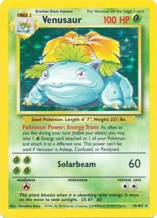 Venusaur (BS 015/102) [Base Set]