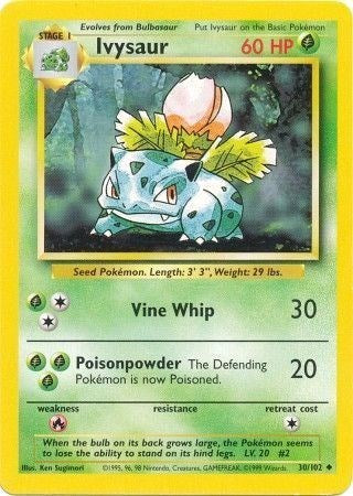 Ivysaur (BS 030/102) [Base Set]