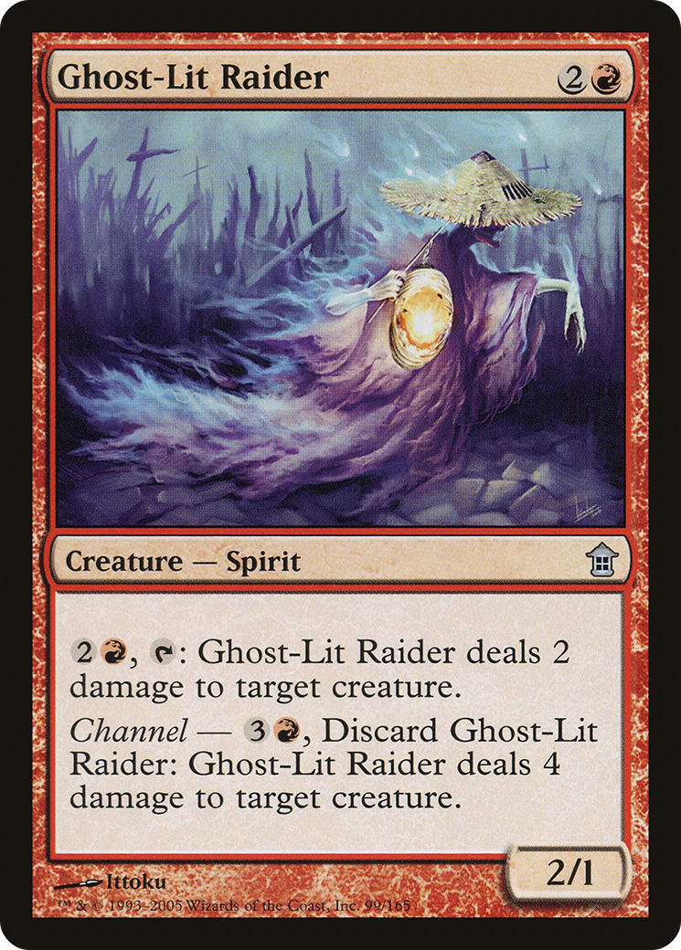 Ghost-Lit Raider [Saviors of Kamigawa]