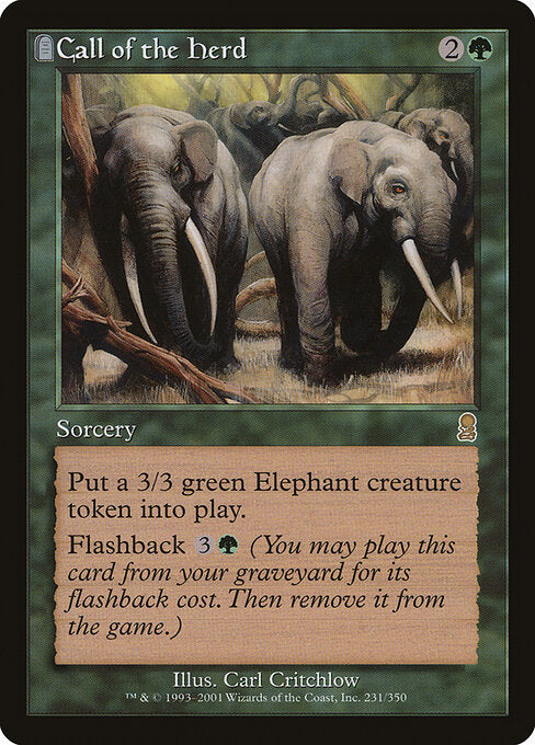 Call of the Herd (ODY 231) [Odyssey]