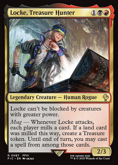 Locke, Treasure Hunter (FIC 87) [Final Fantasy Commander]