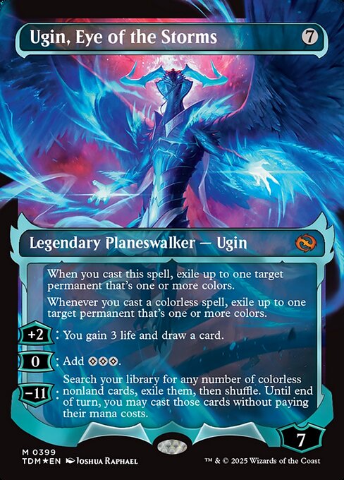 Ugin, Eye of the Storms (TDM 399) [Tarkir: Dragonstorm]
