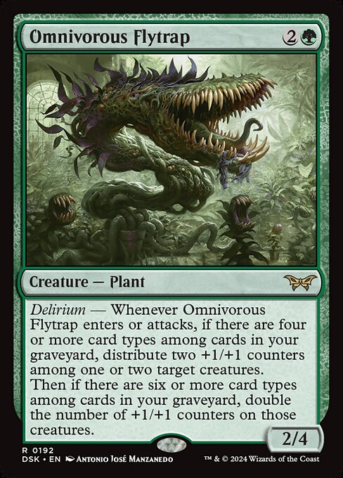 Omnivorous Flytrap (DSK 192) [Duskmourn: House of Horror]