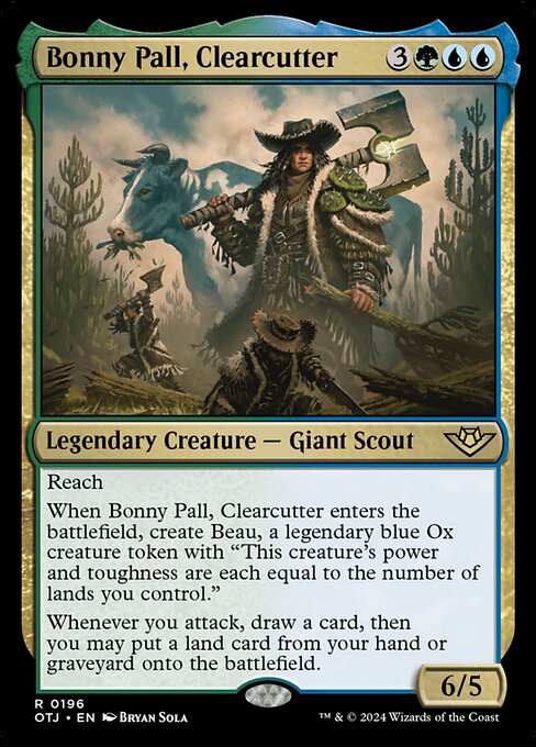 Bonny Pall, Clearcutter (OTJ 196) [Outlaws of Thunder Junction]