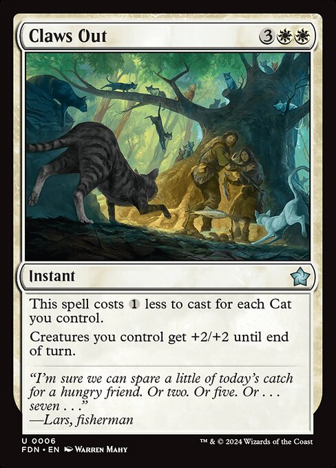 Claws Out (FDN 6) [Foundations]