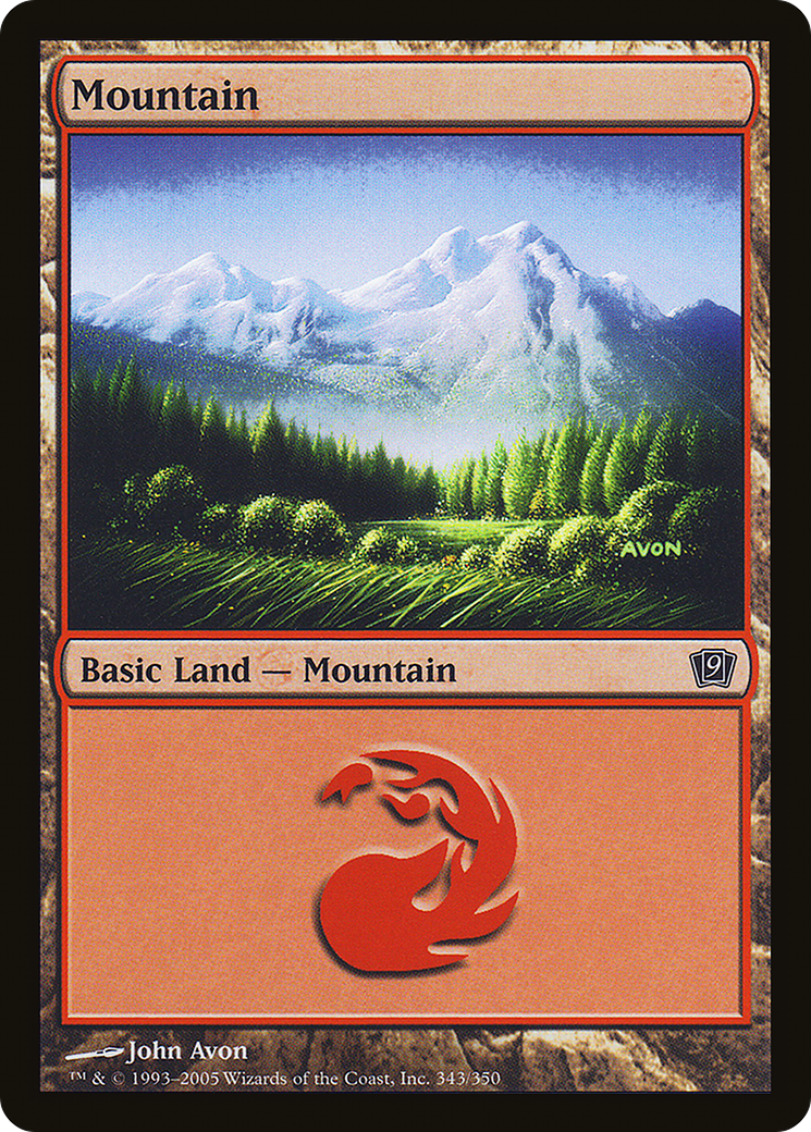 Mountain (343) [Ninth Edition]