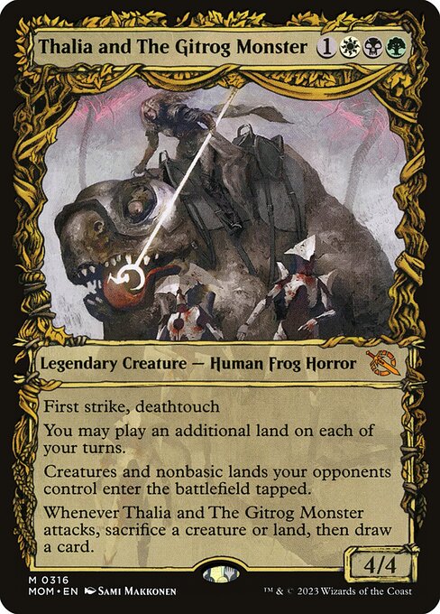 Thalia and The Gitrog Monster (MOM 316) [March of the Machine]