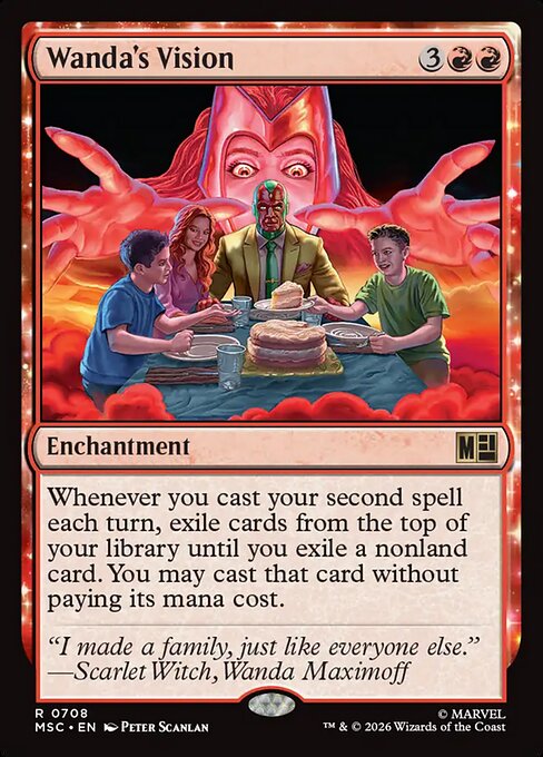 Wanda's Vision (MSC 708) [Marvel Super Heroes Commander]