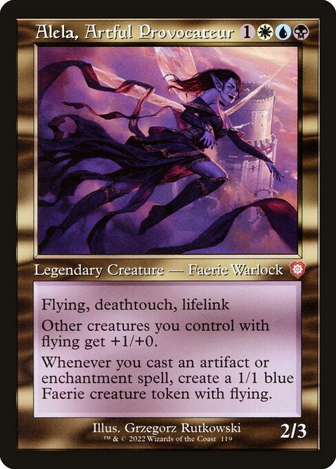 Alela, Artful Provocateur (BRC 119) [The Brothers' War Commander]