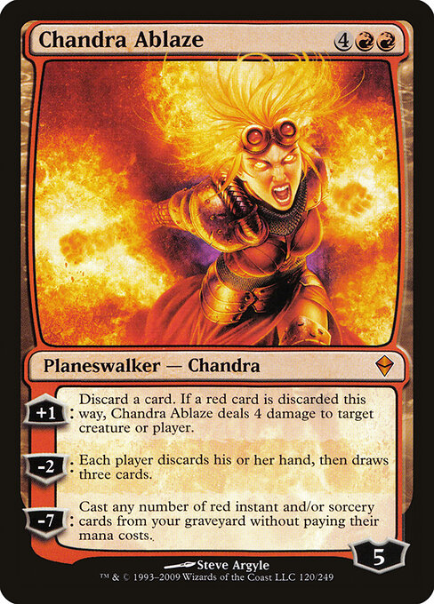 Chandra Ablaze (ZEN 120) [Zendikar]