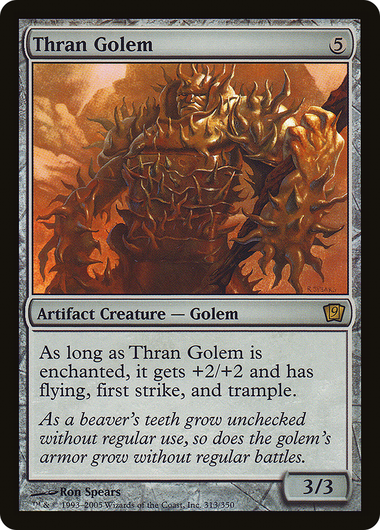Thran Golem [Ninth Edition]