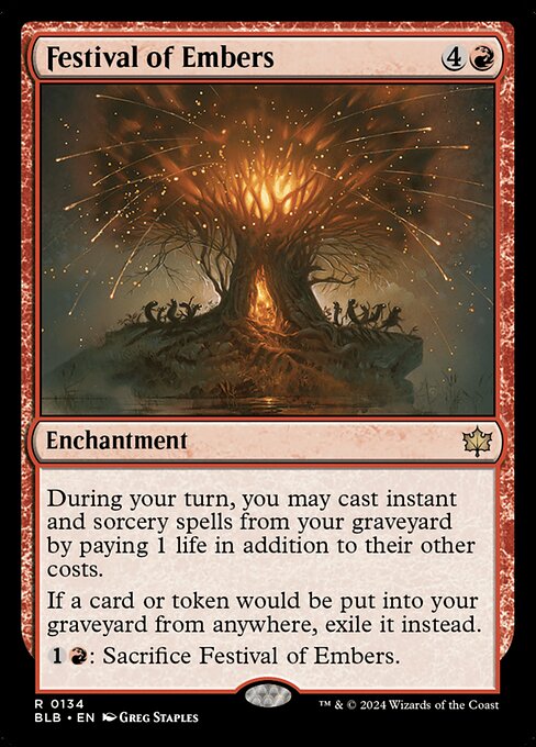 Festival of Embers (BLB 134) [Bloomburrow]