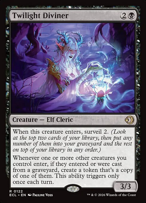 Twilight Diviner (ECL 122) [Lorwyn Eclipsed]