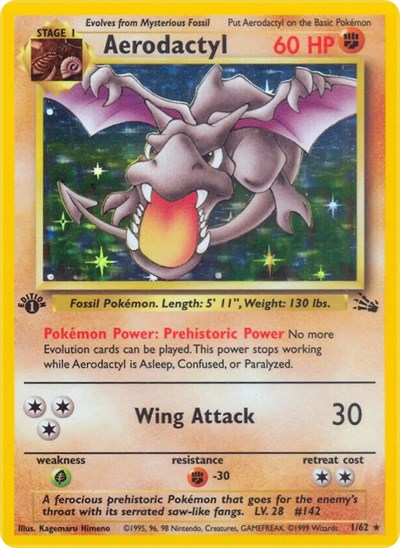 Aerodactyl 1 (FO 01/62) [Fossil]