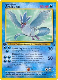 Articuno (17/62) [Fossil]