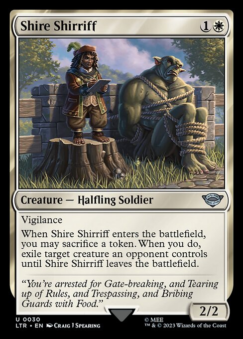 Shire Shirriff (LTR 30) [The Lord of the Rings: Tales of Middle-earth]