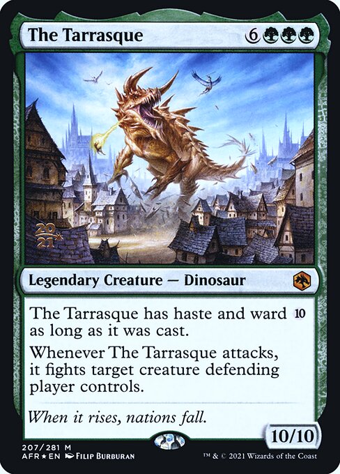 The Tarrasque (PAFR 207s) [Adventures in the Forgotten Realms Promos]