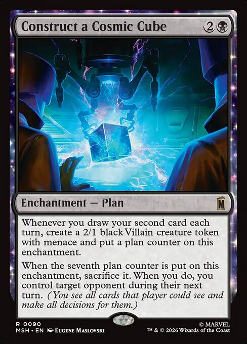 Construct a Cosmic Cube (MSH 90) [Marvel Super Heroes]