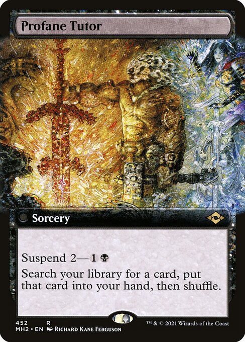 Profane Tutor (MH2 452) [Modern Horizons 2]