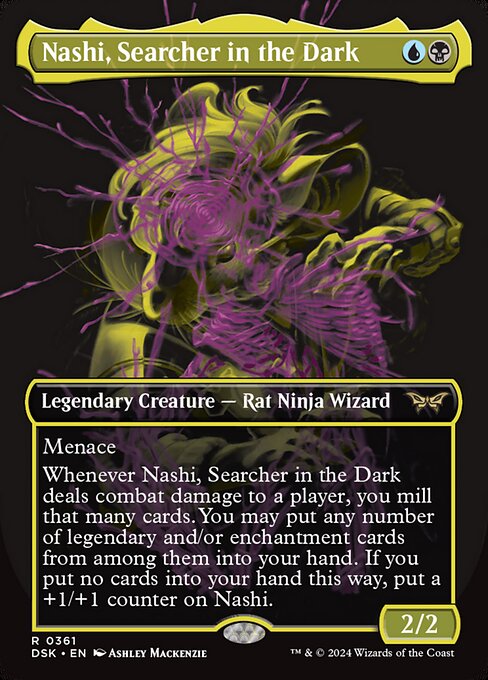 Nashi, Searcher in the Dark (DSK 361) [Duskmourn: House of Horror]