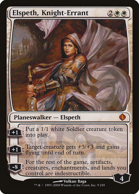 Elspeth, Knight-Errant (ALA 9) [Shards of Alara]