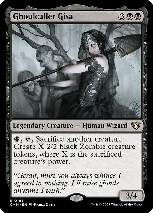 Ghoulcaller Gisa (CMM 161) [Commander Masters]
