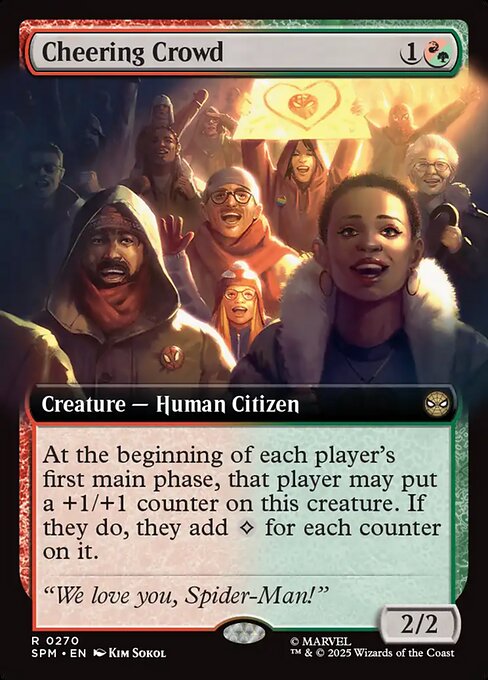 Cheering Crowd (SPM 270) [Marvel's Spider-Man]