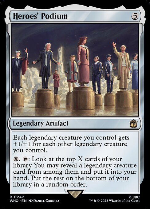 Heroes' Podium (WHO 242) [Doctor Who]