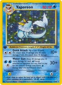 Vaporeon (12/64) [Jungle]