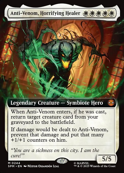 Anti-Venom, Horrifying Healer (SPM 244) [Marvel's Spider-Man]