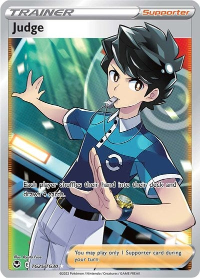 Judge (SWSH12: TG TG25/TG30) [SWSH12: Silver Tempest Trainer Gallery]